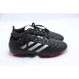 Adidas Goletto VIII FG J Soccer Cleats Mens Size 6 Black Leather Shoes GX7793